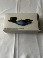 SATECHI TRIO WIRELESS CHARGER WITH MAGNETIC PAD