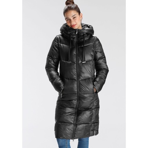 Tamaris 47772 Black Gr.38 Damen Steppmantel Wintermantel UVP:149,99€ (S/1371)