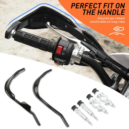 7/8" Motorcycle Brush Hand Guards Handlebar Black For Suzuki DRZ 400 650 DR350 - Bild 3 von 14