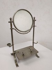 Nécessaire De Rasage Ancien/ Miroir De Barbier / Miroir De Rasage