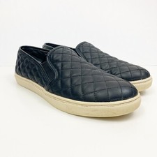 Steve Madden Womens Ecentrcq Slip On Quilted Shoes Size 10
