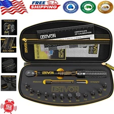 Durable Dual-Direction Torque Wrench - 1/4-Inch Drive, 17.7~230.1 in-lb Range