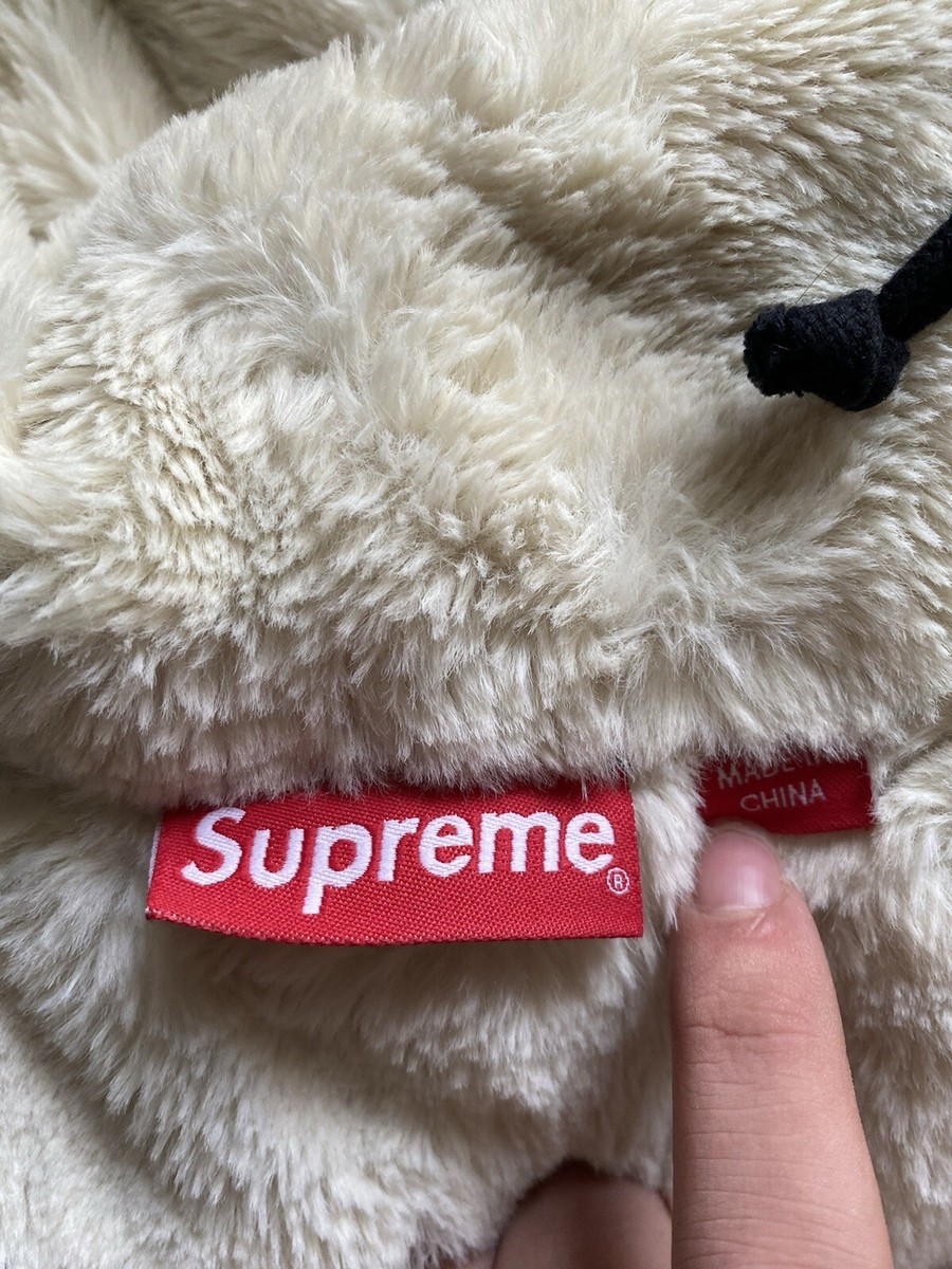 Supreme Faux Fur Lined Zip Up Hooded Sweatshirt 'Black (size Supreme Faux Fur Lined Zip Up Hooded Sweatshirt 'Black (size