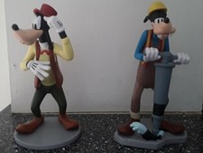 Disney Store - 4" PVC Jack Hammer & Conductor Goofy.