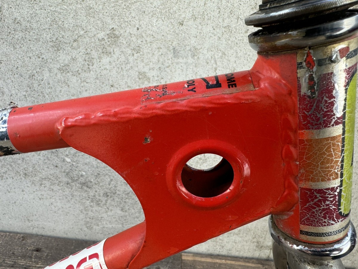 Mongoose Motomag Bmx Frame And Tange Fork 20” Vintage Old