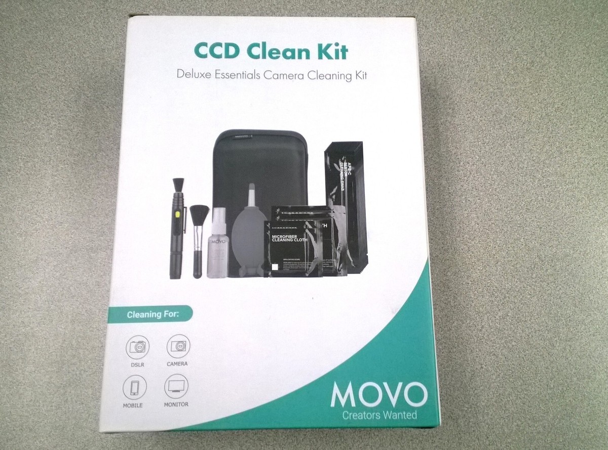 Movo Camera Cleaning Kit Movo Photo Deluxe Essentials DSLR Camera