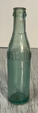 Antique Pepsi Cola Green Bottle NORFOLK, VA Stright Side Block SM & LG Letters