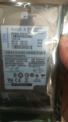 00W1236 IBM 900GB 6G 10K SAS 2.5
