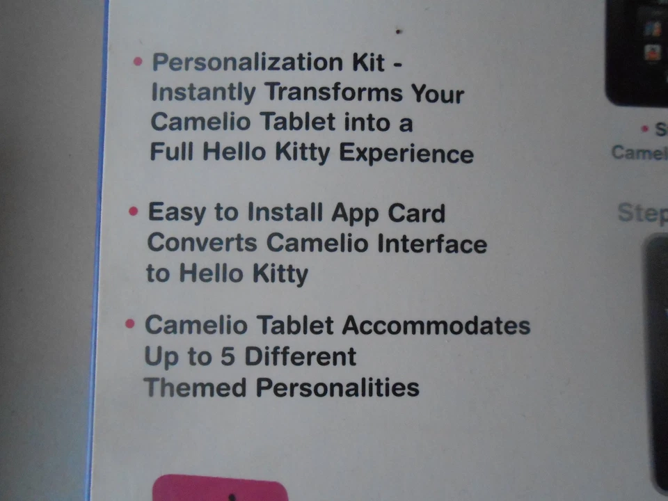 Hello Kitty Camelio Personalization Kit, tablet protective shock proof case, app - Image 4 of 4