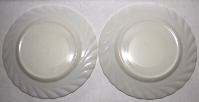 Lot26 De 6 Petites Assiettes Plates Vintage Mint Arcopal France Esso D 195 Cm Imgx1200 1567