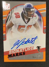 2021 Donruss Signature Marks #15 Jessie Tuggle AUTO Autograph Atlanta Falcons
