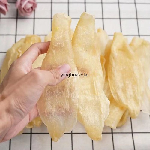 250g 8 8oz Grade Dried Fish Maw Fish Large Maw 17g Pc 花胶 鱼胶 Ebay