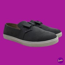 J.D. WILLIAMS Slip-On Bow Detail Leisure Shoes, Extra Wide EEE Fit, Grey, UK 9