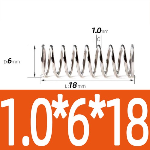 Compression Spring Steel 0.2 - 1mm Wire Dia 2mm - 12mm OD Small Pressure Springs - Picture 97 of 130