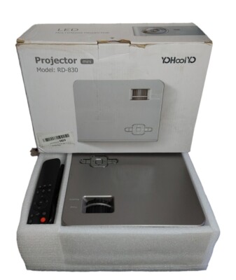 Yohoolyo RD-830 Video Projector 1080P Mini Projector, 5500 Lumens Max 250