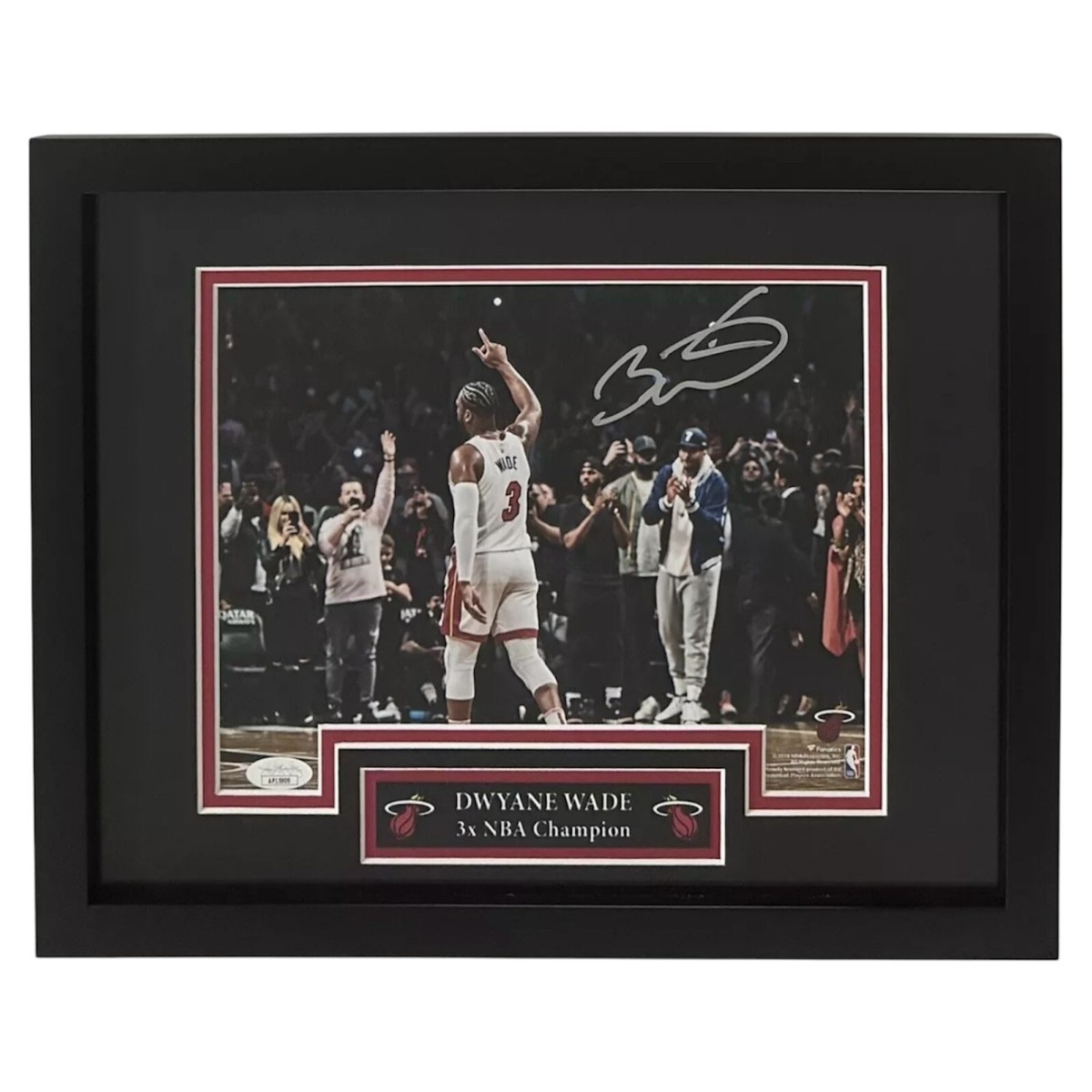Dwyane Wade Autograph Signed Miami Heat 8x10 Framed Photo JSA | eBay