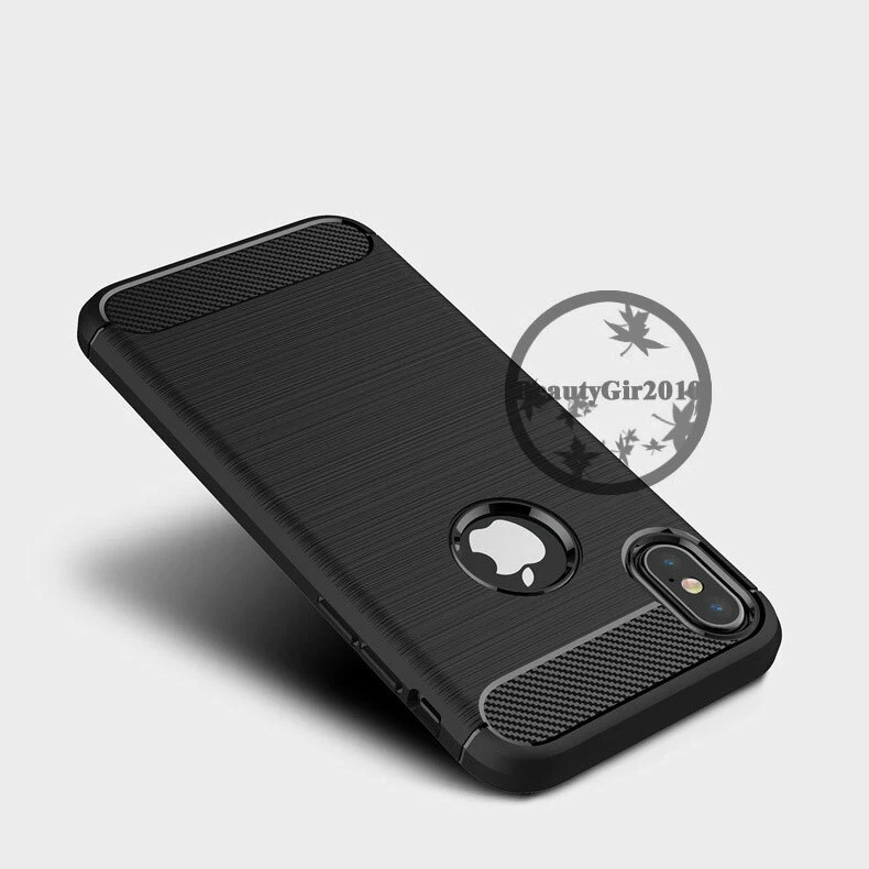 Cover custodia Case per apple iphone XR copertura bordi  morbido TPU gomma - Immagine 2 di 3