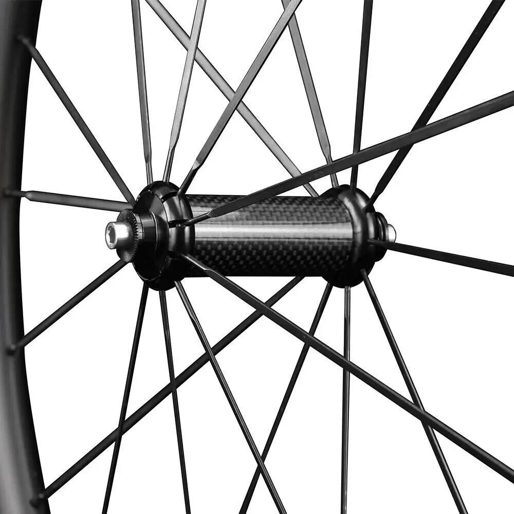 Set ruote in carbonio 700c clincher 88x23mm foto 6