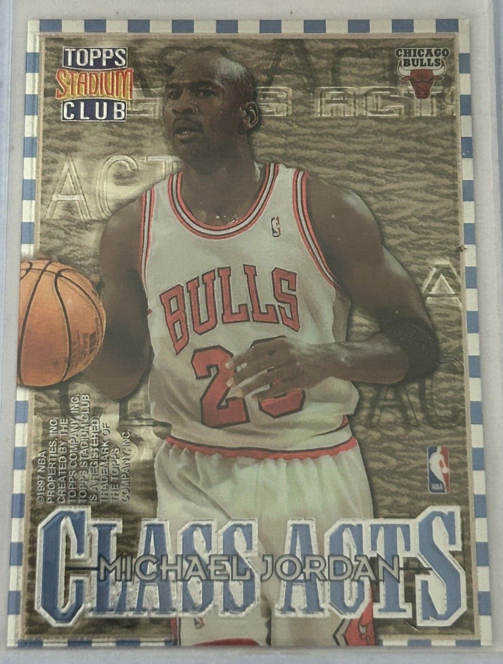 1996-97 Topps Stadium Club - Class Acts #CA 1 Michael Jordan, Jerry Stackhouse
