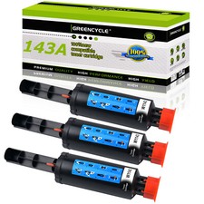 3 Pack 143A W1143A Toner Cartridge for HP Neverstop Laser MFP 1202w MFP 1202nw