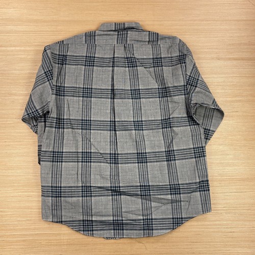 Vintage IZOD Shirt Mens L Green Glen Plaid Prince of Wales Check 90s Y2K - Picture 11 of 12