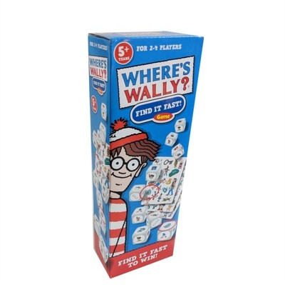 Wally Find it Fast Game (Paperback Book)