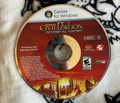 Sid Meier's Civilization IV Beyond the Sword PC Expansion Pack (Disc 2 ONLY)