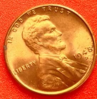 1948-D Lincoln Wheat Cent Penny GEM RED BU From an Original Bank Roll