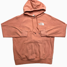 The North Face Hoodie Womens Medium Salmon Pink Pullover Sweatshirt