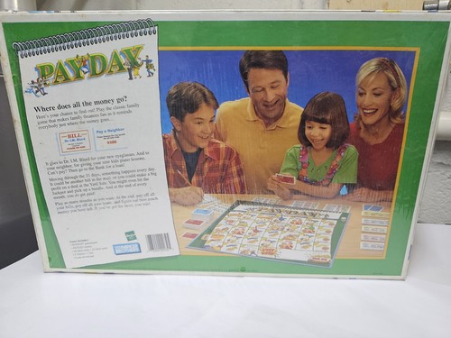 Vintage PAYDAY 1999 Parker Brothers Board Game 100% COMPLETE NEW SEALED - Picture 12 of 14