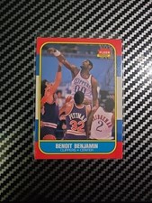 1986 FLEER # 8 BENOIT BENJAMIN RC