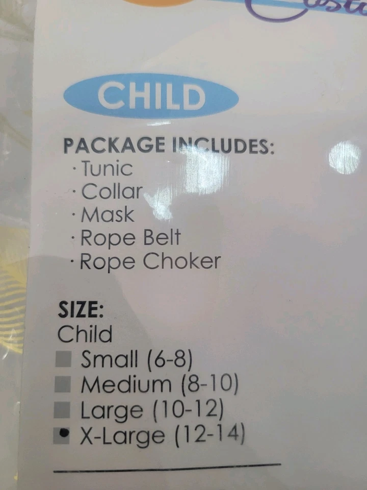 Pumpkin Monster Girl Child XL 12-14  Used - Image 4 of 4