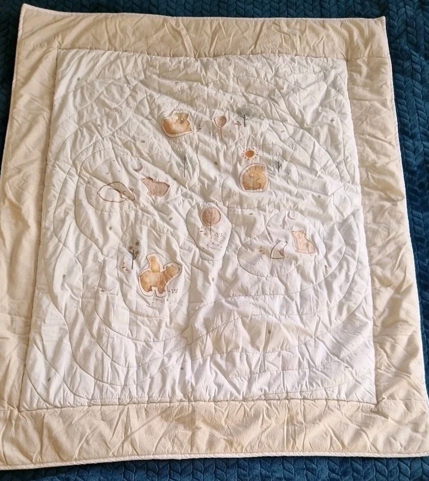 Trapunta per lettino orsi beige Mothercare 100x120 cm 4 tog 12 mesi