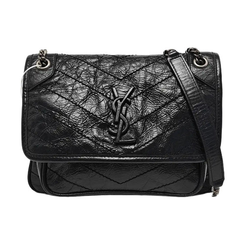 Yves Saint Laurent NIKI Crossbody bags Leather Black Free Shipping | Duties Paid