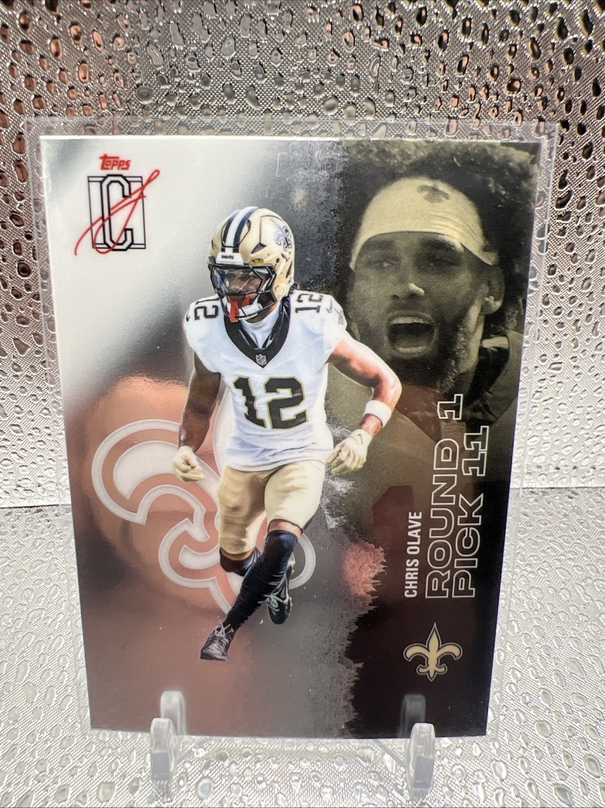 2025 Topps Signature Class Chris Olave Chrome #39