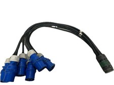 Socapex 19-Pin Fan IN - 16a - Breakout Spider H07 RN-F 3,G 2.5