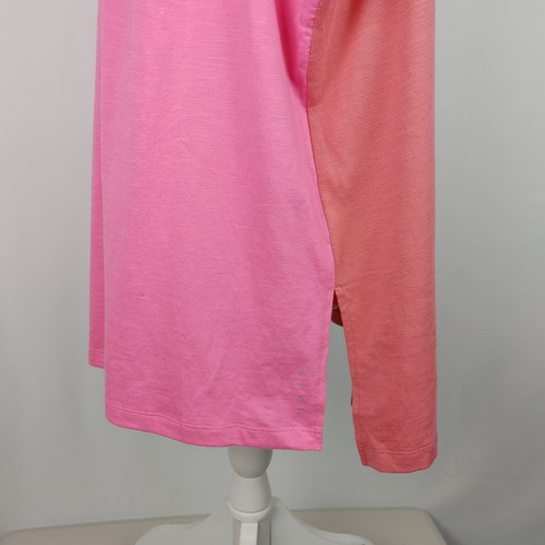 Camiseta sin mangas Lane Bryant Livi Plus para mujer 18/20 lisa dos tonos rosas torcida, nueva con etiquetas - Imagen 14 de 17