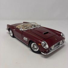 Ferrari 250 GT California Spider - VTG Hot Wheels 1:18 Diecast Burgundy 1998