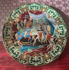 Grand plat aux émaux de Longwy