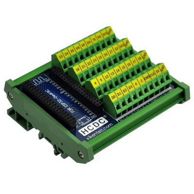 DIN Rail Mount Screw Terminal Block Breakout Module Board ESP32DevKitC