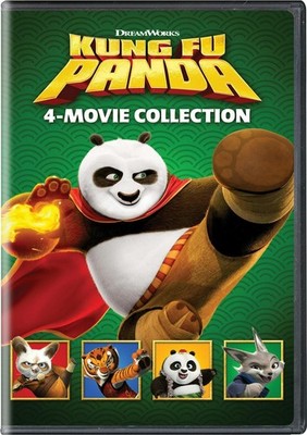 Kung Fu Panda 4 Movie Collection DVD NEW