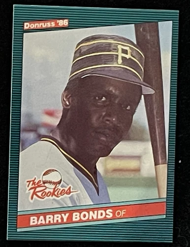 1986 Donruss The Rookies - Barry Bonds #11 (RC)