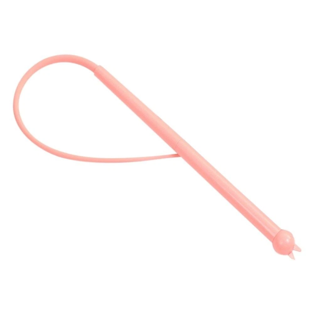 Mulated Mouse Tail Cat Toy Teaser Funny Adhesive Silicone Long Pet