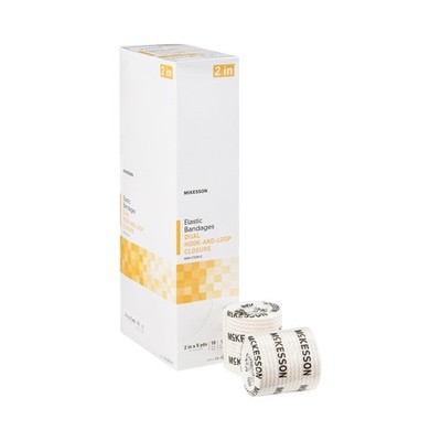 McKesson Elastic Bandage Beige NonSterile 2'' x 5 yard 50 Ct