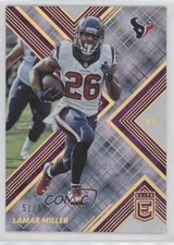 2017 Donruss Elite Purple 51/99 Lamar Miller #40 5j3
