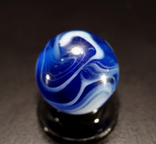 CHRISTENSEN AGATE    DEEP COBALT BLUE   FANCY PATTERN- Pretty Color   