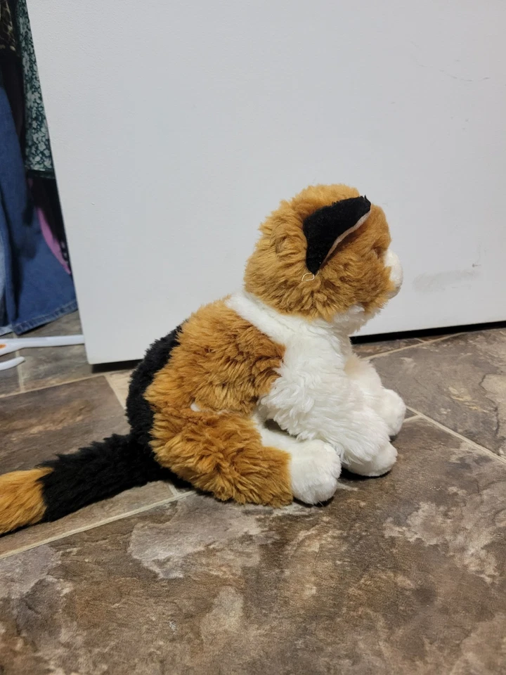 Ganz Webkinz Signature Calico Cat WKS1005 Plush Stuffed Animal No Code - Image 2 of 4