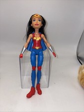 12" Mattel DC Super Hero 2015 Wonder Woman W Cape Doll