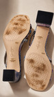 JESSICA SIMPSON Women's Size 6.5 BLUE & PURPLE Willmena SNAKE Print SANDAL Shoes — photo 4