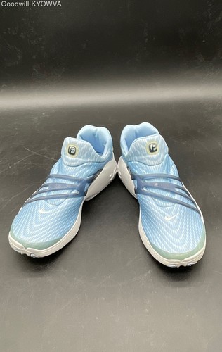 Nike Adapt Huarache Blue White Mesh Slip On Athletic Shoes Size US 9 Youth